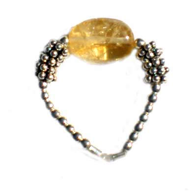 Citrine Eco-Bling Ring