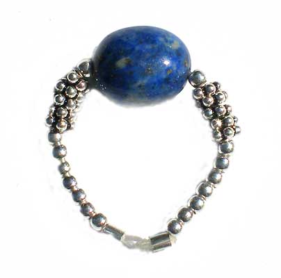 Lapis Lazuli Eco-Bling Ring