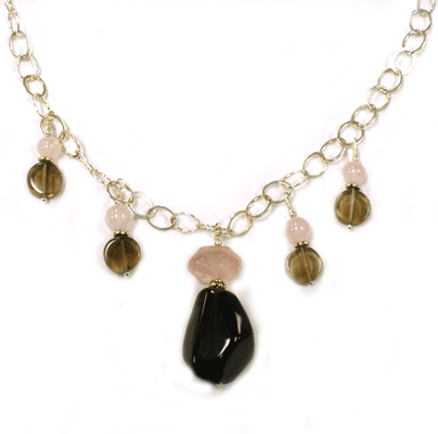 Gem Dangle Necklace