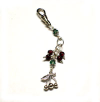 'Life is a Bowl of Cherries' Key Chain FOB