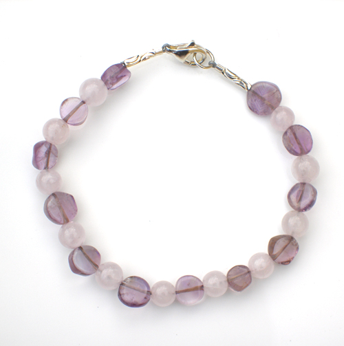 Violet Blossoms Baby Safe Bracelet