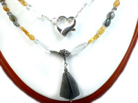 Earthy Wrap Around Necklace **On Sale - 40% off!*